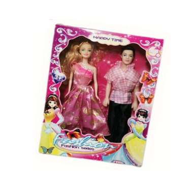Mainan Anak Perempuan Boneka Barby sepasang 69-NN