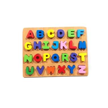Puzzle Chunky Huruf Besar Impor