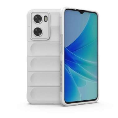 Premium Shield Soft Case Oppo A77s 2022 Putih