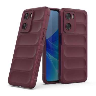 Premium Shield Soft Case Oppo A77s 2022 Merah