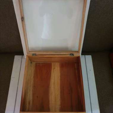 Box Hampers Kado Kayu Wooden Kotak Tutup Akrilik Acrylic