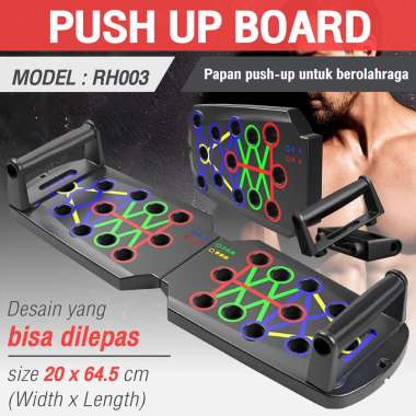 HTD SPORT Push Up Board Push Up Stand Alat Fitness Alat Push Up RH003