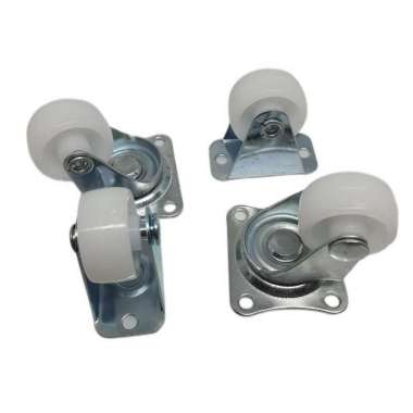 roda caster 1inch roda mini nilon / roda kecil nilon