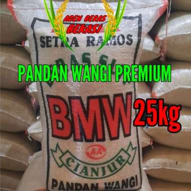 BERAS PANDAN WANGI PREMIUM CAP BMW CIANJUR 25KG