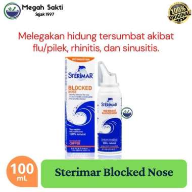Sterimar Blocked Nose 100 mL - Semprot Hidung - Dekongestan - Nasal