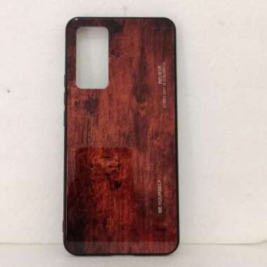 CASE SERBUK KAYU VIVO X60 / X60 PRO COVER CASE GLASS KAYU ORIGINAL X60 PRO B