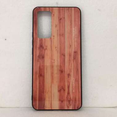 CASE SERBUK KAYU VIVO X60 / X60 PRO COVER CASE GLASS KAYU ORIGINAL X60 C