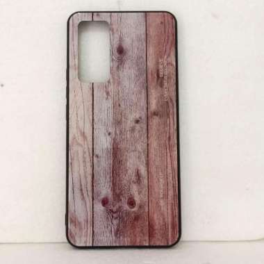 CASE SERBUK KAYU VIVO X60 / X60 PRO COVER CASE GLASS KAYU ORIGINAL X60 D