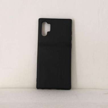SAMSUNG NOTE 10 PLUS CASING SILICONE REMAX ORIGINAL CASE Hitam