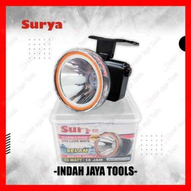 SURYA SYH L335R Senter Kepala Selam LED 33 W Head Lamp Lampu Diving