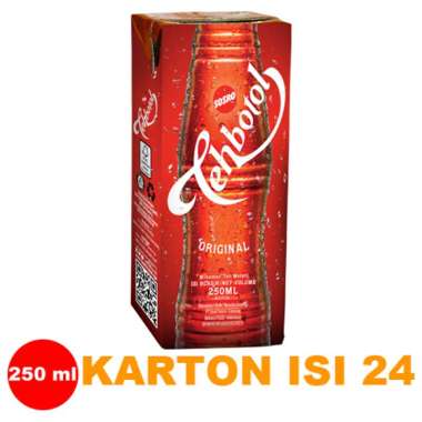 SOSRO Teh Botol Kotak Original [250 mL/ 24 Pcs]