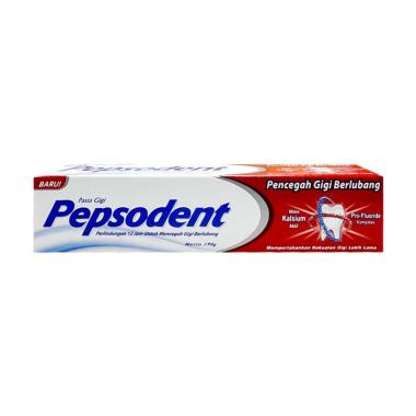 Promo Harga Pepsodent Pasta Gigi Pencegah Gigi Berlubang White 190 gr - Blibli