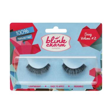 Blink Charm Eyelashes Sexy Volume Bulu Mata Palsu #2 - 1 Pair