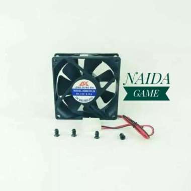 CASING KIPAS CPU 8CM / FAN CASING CPU KOMPUTER 8CM