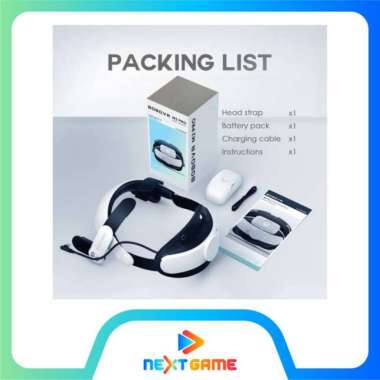 BoboVR M2 Pro Head Strap with Battery Pack for Oculus Quest 2 - Meta