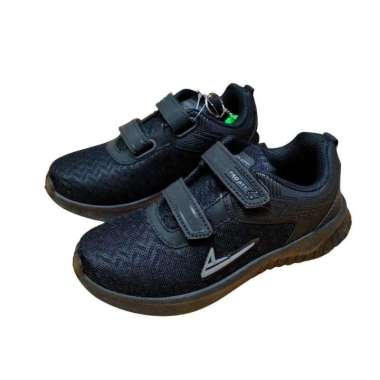 Pro ATT PA 700 V Sepatu Sekolah Sepatu Olahraga Sneakers Pria Hitam Polos 34