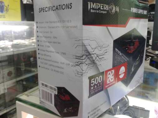 Imperion Gaming Power Supply / PSU 500W