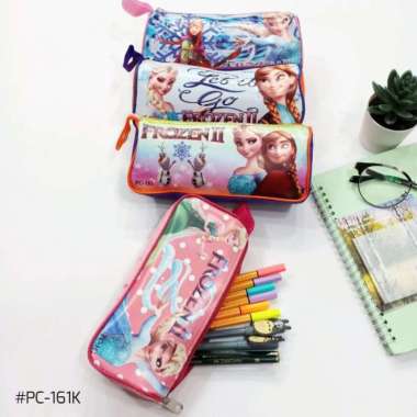 Kotak Pensil Anak Karakter Frozen Barbie 161 Multicolor