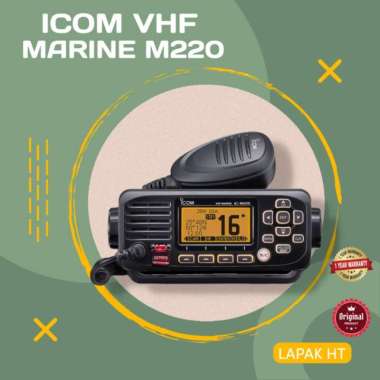 Icom IC-M220 VHF Marine Transceiver Ori Baru Garansi PT Eli Rig ICM220