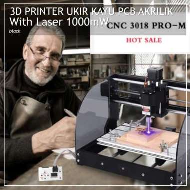 CNC 3018 Pro Laser Pengukir Kayu CNC Router Mesin GRBL DIY Engrav