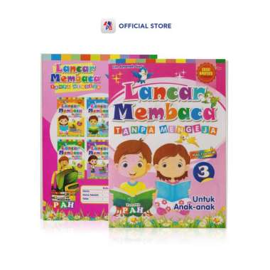 Buku Belajar Membaca Anak Tk : Lancar Membaca Tanpa Mengeja Cerdas Dan Pintar Lengkap Jilid 1 2 3 4 