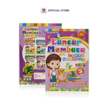 Buku Belajar Membaca Anak Tk : Lancar Membaca Tanpa Mengeja Cerdas Dan Pintar Lengkap Jilid 1 2 3 4 