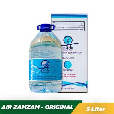 Air Zamzam 5 Liter - Original Barcode