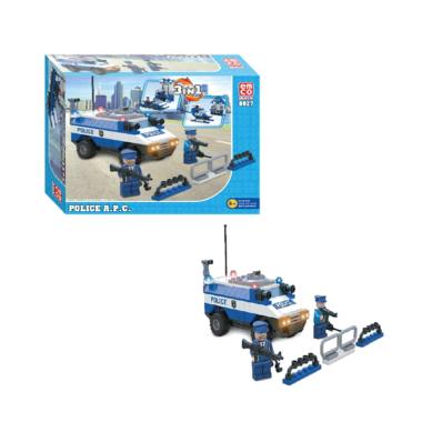 Emco Brix Police A.P.C Mainan Anak Mainan Bloks
