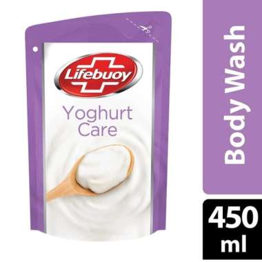 LIFEBUOY Sabun Mandi Cair Yoghurt Care Pouch 450ml
