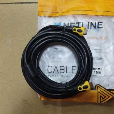 Netline Kabel HDMI 10Meter Gold Plated