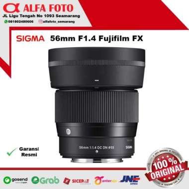 Lensa Sigma 56mm f1.4 DC DN Contemporary for Fujifilm