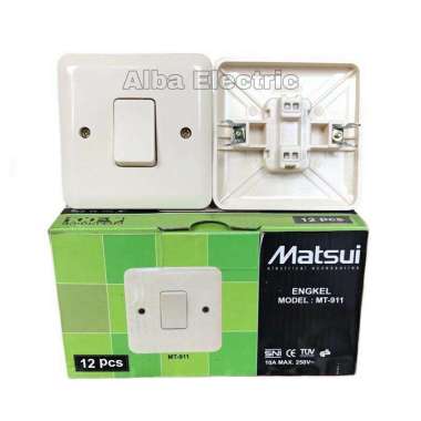lIB ENGKEL MATSUI MT 911 SAKLAR SINGLE MATSUI MT 911 SAKLAR TUNGGAL