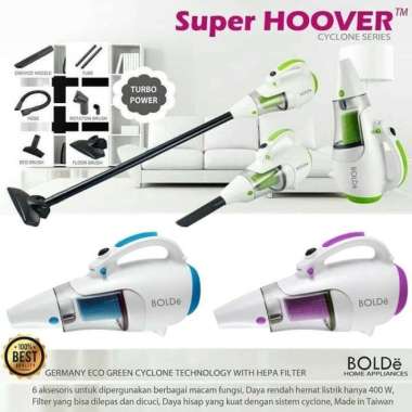 BOLDE SUPER HOOVER CYCLONE VACUUM CLEANER / PENYEDOT DEBU