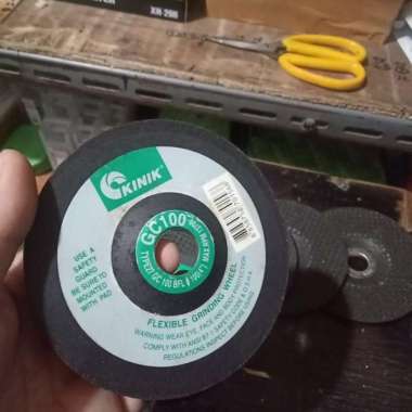 Kinik 4" Gc100 Batu Gerinda Flexible Gc 100 Poles Kaca Keramik Geranit