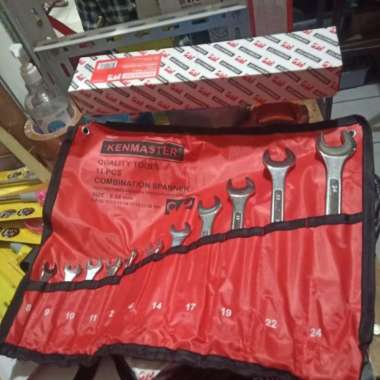 Kunci Ring Pas 8 - 24 Satu Set Kwalitas Barang Tebal