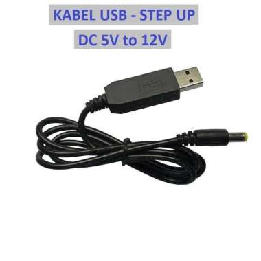 Kabel Step Up USB 5v to 12v DC Cable Converter Adapter 12 volt