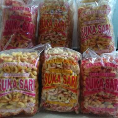 Lanting Singkong / Klanting bumbu asli kebumen rasa Bawang / Pedas Man Bawang