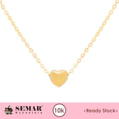 Kalung Emas Cassano Love Polos Gold 10K Semar Nusantara 1.4-1.6 Gram