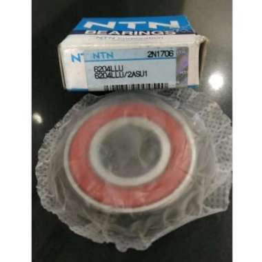 BEARING TYPE 6204 LLU MERK NTN ASLI JAPAN 6204 2RS