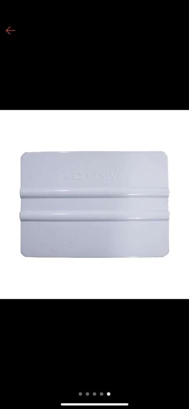 KERTASIVE PVC Interior Film - KAPE / SCRAPPER / RAKEL Putih