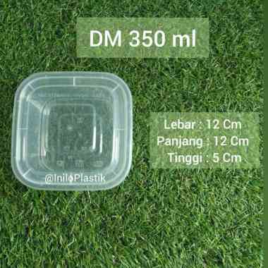 Thinwall DM 350 ml SQ / Thinwall Kotak Plastik 350 ml [1pack]