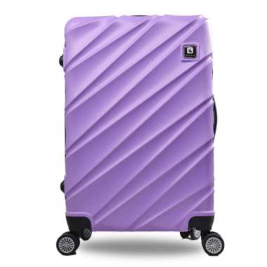 Tas Koper Hardcase Fiber Kabin Size 20 inch Polo Team - 1002 Lilac