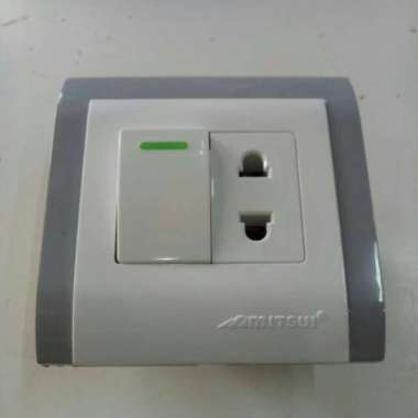 saklar engkel + stop kontak tanam