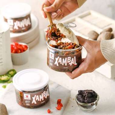 Sambal Level 3 Sambel Bawang Cabe Merah Pedas Uleg Toples Ijo Gyumbox