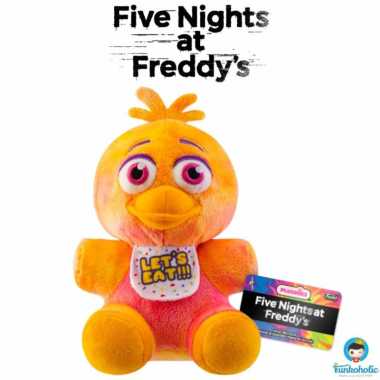 Funko Plushies Games Five Nights at Freddy's FNAF Tie-Dye Chica Plush