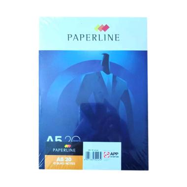 [1 pak=10 buku] Paperline Block Note A5 20 lembar Putih