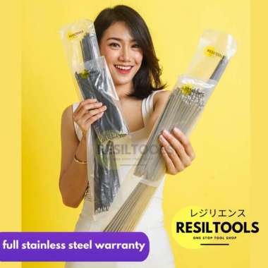 1.200 pcs Kabel Tis Stainless 50 cm Cable Ties Anti Karat Sabuk Tie