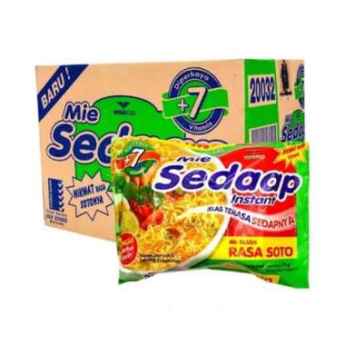 Sedap Mie Sedaap Soto [40 pcs/ 1 Kardus]