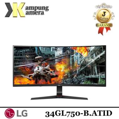 LG 34GL750-B ATID 34" Monitor Game UltraWide 21:9 G-Sync Adaptive-Sync