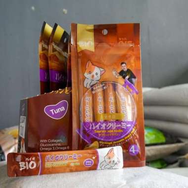 bio creamy snack kucing